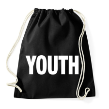 PRINTFASHION YOUTH - Sportzsák, Tornazsák - Fekete tornazsák