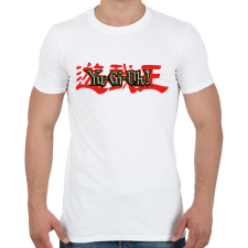 PRINTFASHION Yu-Gi-Oh! - Férfi póló - Fehér férfi póló