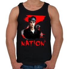 PRINTFASHION z nation-10k - Férfi atléta - Fekete