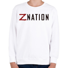 PRINTFASHION Z Nation - Gyerek pulóver - Fehér gyerek pulóver, kardigán