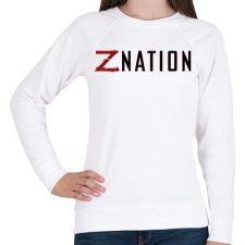 PRINTFASHION Z Nation - Női pulóver - Fehér női pulóver, kardigán
