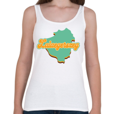 PRINTFASHION Zalaegerszeg - Női atléta - Fehér