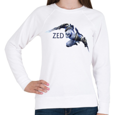 PRINTFASHION Zed - Női pulóver - Fehér