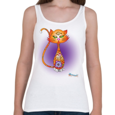 PRINTFASHION Zencic - Női atléta - Fehér