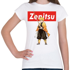 PRINTFASHION Zenitsu - Női póló - Fehér női póló