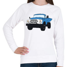 PRINTFASHION Zil - Női pulóver - Fehér