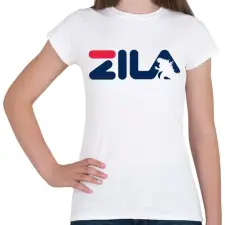 PRINTFASHION ZILA - Női póló - Fehér női póló