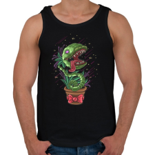 PRINTFASHION Zombi növény - Férfi atléta - Fekete atléta, trikó