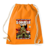 PRINTFASHION Zombi város - Sportzsák, Tornazsák - Narancssárga