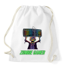 PRINTFASHION Zombie Gamer (PC) - Sportzsák, Tornazsák - Fehér