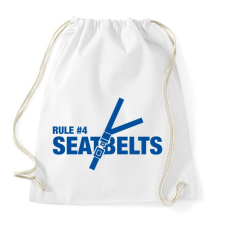 PRINTFASHION Zombieland: 4. szabály - Sportzsák, Tornazsák - Fehér tornazsák