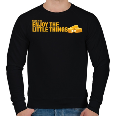 PRINTFASHION Zombieland - Férfi pulóver - Fekete