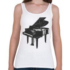 PRINTFASHION Zongora - Női atléta - Fehér