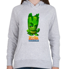 PRINTFASHION Zooba - Donna  - Női kapucnis pulóver - Sport szürke női pulóver, kardigán