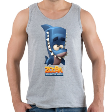 PRINTFASHION Zooba - Finn - Férfi atléta - Sport szürke