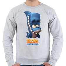 PRINTFASHION Zooba - Finn - Férfi pulóver - Sport szürke férfi pulóver, kardigán