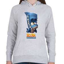 PRINTFASHION Zooba - Finn - Női kapucnis pulóver - Sport szürke női pulóver, kardigán