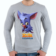 PRINTFASHION Zooba - Henry  - Férfi hosszú ujjú póló - Sport szürke férfi póló