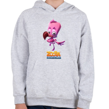 PRINTFASHION Zooba - Milo  - Gyerek kapucnis pulóver - Sport szürke gyerek pulóver, kardigán