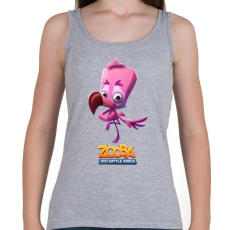 PRINTFASHION Zooba - Milo  - Női atléta - Sport szürke