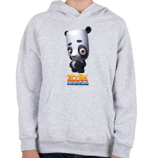 PRINTFASHION Zooba - Ollie  - Gyerek kapucnis pulóver - Sport szürke gyerek pulóver, kardigán