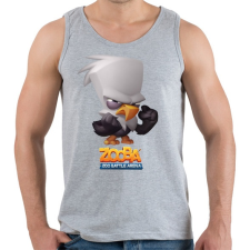 PRINTFASHION Zooba - Steve  - Férfi atléta - Sport szürke atléta, trikó