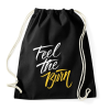 PRINTFASHION Zsírégetés - Sportzsák, Tornazsák - Fekete
