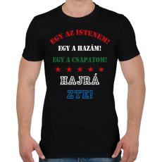 PRINTFASHION ZTE - Férfi póló - Fekete