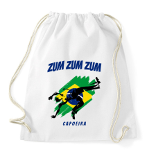 PRINTFASHION ZUM ZUM ZUM - Sportzsák, Tornazsák - Fehér tornazsák
