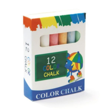 Printker SchoolArt: Táblakréta - színes, 12 db-os kreatív és készségfejlesztő