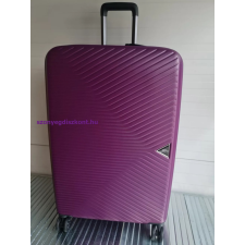Prism nagy méretű padlizsán bőrönd, 69cmx49cmx30cm-keményfalú kézitáska és bőrönd
