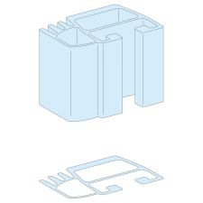  Prisma SeT Linergy függőleges gyűjtősín 1000A LVS04504 Schneider villanyszerelés