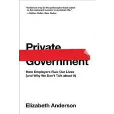 Private Government – Elizabeth Anderson idegen nyelvű könyv