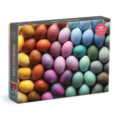 Prizmatikus tojások kirakós játék 1000 darabos puzzle, kirakós
