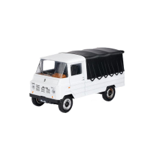 PRL Makett teherautó, 1:43, Zsuk, fehér makett