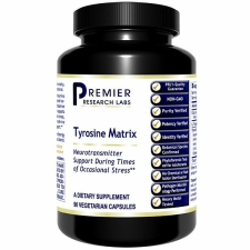 PRL tirozin mátrix, tirozin, 90 növényi kapszula, 30 adag vitamin és táplálékkiegészítő