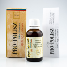 Pro/polisz propoliszos kivonatot tartalmazó alkoholmentes csepp 1000mg c-vitaminnal 30 ml gyógyhatású készítmény