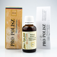  Pro/polisz propoliszos kivonatot tartalmazó alkoholmentes csepp 1000mg c-vitaminnal 30 ml gyógyhatású készítmény