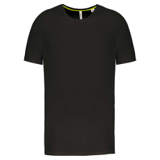 PROACT férfi környakas rövid ujjú sportpóló PA4012, Black-XL