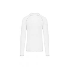 PROACT Férfi póló Proact PA4017 Men'S Technical Long-Sleeved T-Shirt With Uv protection -L, White