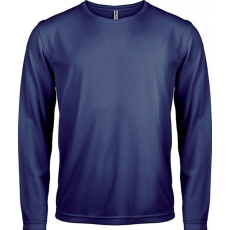 PROACT Férfi póló Proact PA443 Men'S Long-Sleeved Sports T-Shirt -2XL, Sporty Navy