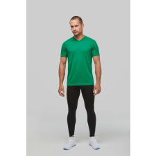 PROACT Férfi póló Proact PA476 Men’S v-neck Short Sleeve Sports T-Shirt -2XL, Fine Grey férfi póló
