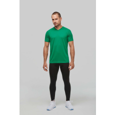 PROACT Férfi póló Proact PA476 Men’S v-neck Short Sleeve Sports T-Shirt -3XL, Sky Blue