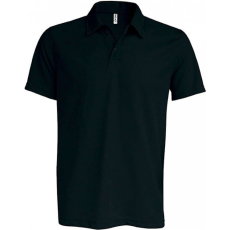 PROACT Férfi póló Proact PA482 Men'S Short-Sleeved polo Shirt -L, Black