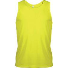 PROACT Férfi Proact PA441 Men’S Sports vest -L, Fluorescent Yellow atléta, trikó