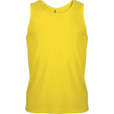 PROACT Férfi Proact PA441 Men’S Sports vest -S, True Yellow atléta, trikó