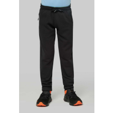 PROACT Gyerek nadrág Proact PA1013 Kid&#039;S Multisport Jogging pants With pockets -10/12, Black gyerek nadrág