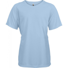 PROACT Gyerek póló Proact PA445 Kids' Short Sleeved Sports T-Shirt -6/8, Sky Blue