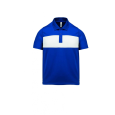 PROACT Gyerek póló Proact PA494 Kids' Short Sleeve polo Shirt -10/12, Sporty Royal Blue/White
