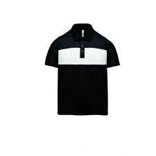 PROACT Gyerek póló Proact PA494 Kids&#039; Short Sleeve polo Shirt -8/10, Black/White gyerek póló